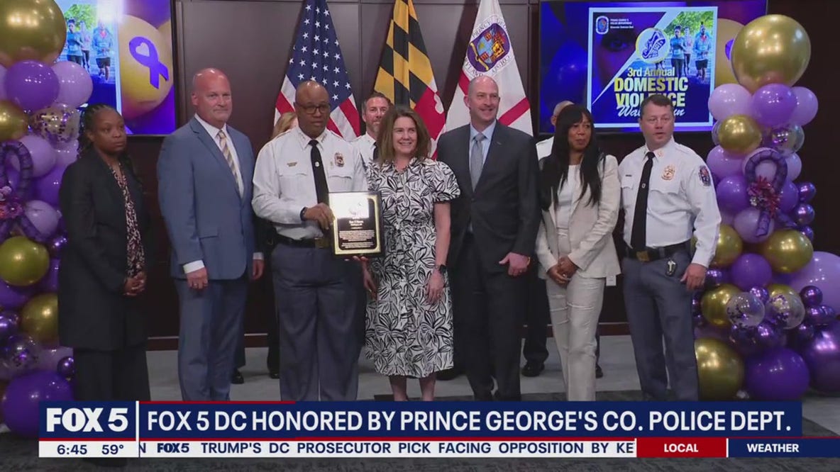 FOX 5 DC honored by PG County Police